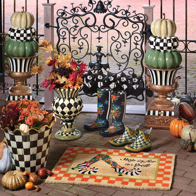 Courtly Check® Ceramic Jumbo Garden Pot