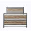 Lit plateforme double tapissier Rothbury