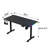  Inbox Zero Octavous 55" x 24" Electric Gaming Standing Desk with Memory Controller, RGB Ambient Lighting, Remote Control, Headphone Hook, and Cup Holder, DESK-TYI-4R2N-81 Series