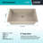 32" x 19" Quartz Kitchen Sink, Single Bowl Sink, Drop-in Sink, Undermount Sink, Granite Kitchen Sink, with Steel Grids and Basket Strainer, Disposal Flange-72644635