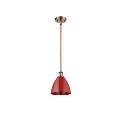 Luminaire suspendu conique à 1 lumière