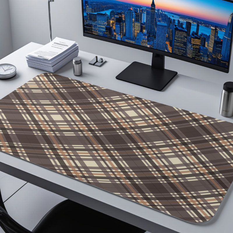Polyester Desk Pad, 31.5x15.5