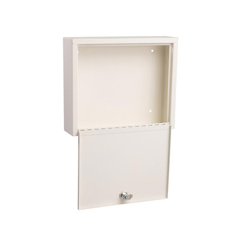 Boîte aux lettres en acier sécurisée, Blanc