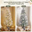 Lighted Artificial Fir Christmas Tree-1261244099