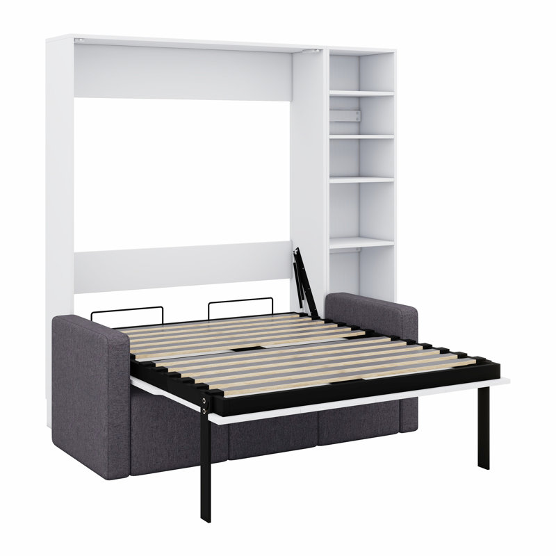 Murphy Bed Wall Bed With Sofa,With Shelves