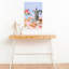 Tableau mural contemporain Breakfast Club aux fruits et fleurs-220914372
