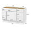 Base de meuble-lavabo simple 51 po seulement-94091256