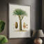 Arbre antique avec fruit, impression encadrée en V - bois massif-990276265