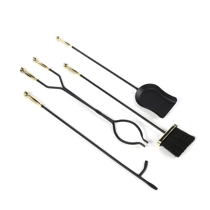 Iron Fireplace Tool Set