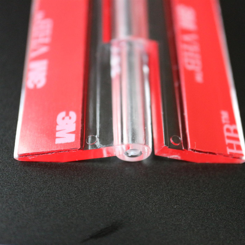 Acrylic Hinges - No Glue Required Transparent Clear Plastic Acrylic 100mm