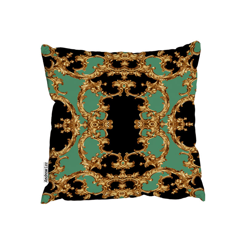 Indoor / Outdoor Square Cushion, 45cm H x 45cm W x 7cm D