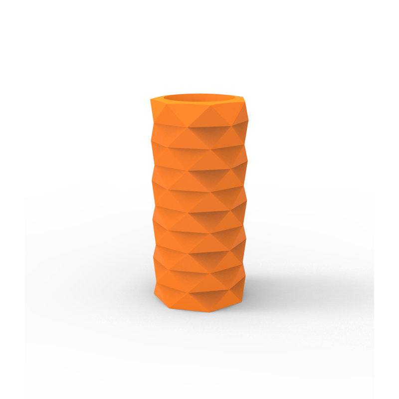 Marquis Resin Pot Planter, 20.75" H x 9.75" W x 9.75" D, Bronze