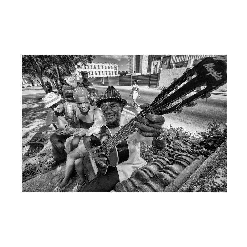 Art sur toile Andy Bauer Memphis In Havana, 16" H x 24" W