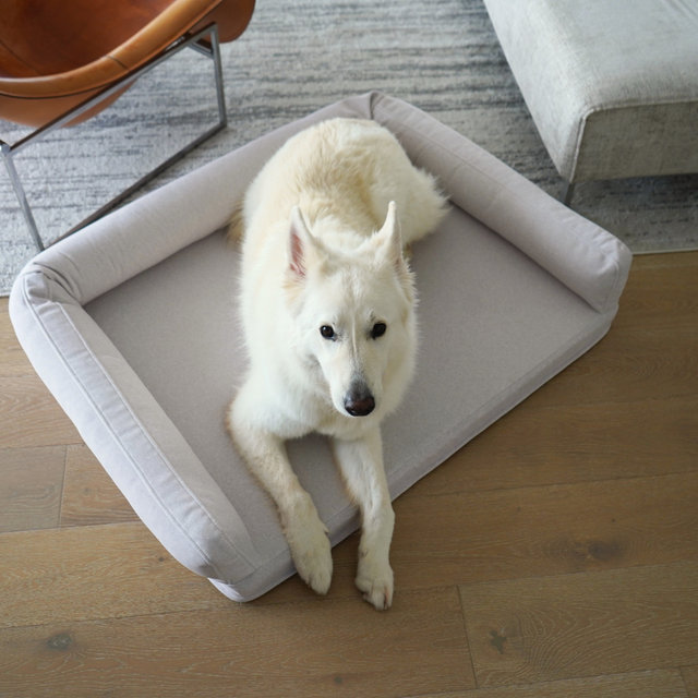 Lit pour chien The Original Rufus, H 9 po x l 43 po x P 33 po, Perle