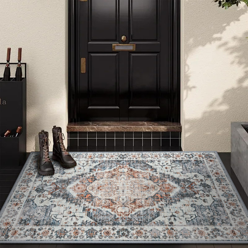 Tapis de salon Straub Large Tranditional Rugs, Rectangulaire 2 pi x 3 pi