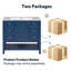 Meuble-lavabo simple 36 po avec plateau Leiding-21186378