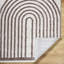 Machine Washable Shaggy Boho Dark Brown Area Rug-1440962799