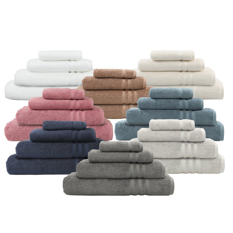 La Miones  100% Luxury Turkish Cotton, Soft Towel Set for