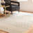 Almus Geometric Ivory/Green Area Rug-1801782746