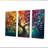 Colorful Tree Of Life II - Tree Of Life Canvas Wall Art Wall Decor Set-107192082-107192076