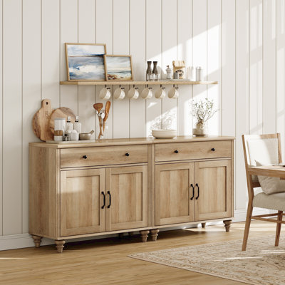 Corretta 67.8" Wide 2 Drawer Buffet Table