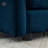 Comfortable Deep Seat Reversible Modular 6 Seater Sectional Super Soft Sofa U Shaped Couch with Ottomans and Pillows, Blue Chenille-924402130