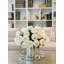 Luxury Large Real Touch Austin Rose Stems – Ivory/Champagne English Roses For Home Décor