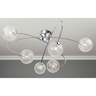 Glass Flush Mount