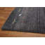 Tapis gris rustique de style Gabbeh 5 x 5 dans des tons terreux subtils