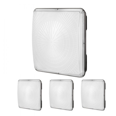 4 PCS LED Canopy Light 150W 16500LM 5000K Daylight Outdoor Canopy Lighting