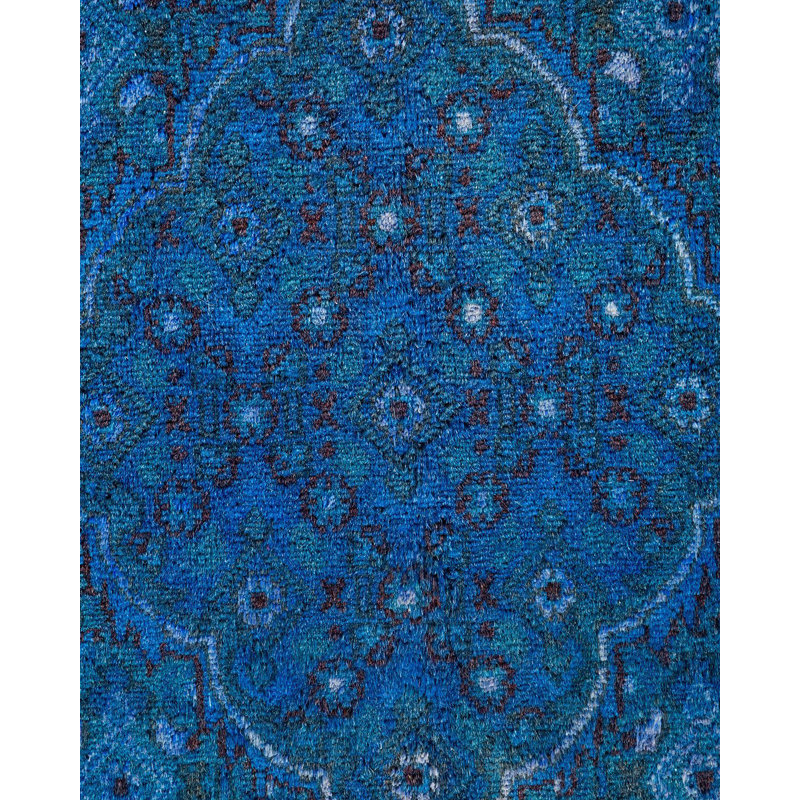 Yaufman One-of-a-Kind 8' X 10' New Age Wool Area Rug Blue
