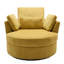 Fauteuil pivotant rembourré avec coussins Niama-1314277818