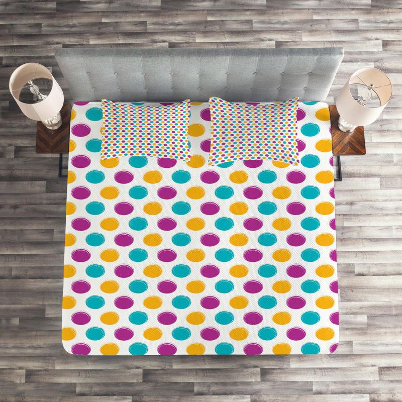 Geometric Shapes Coverlet