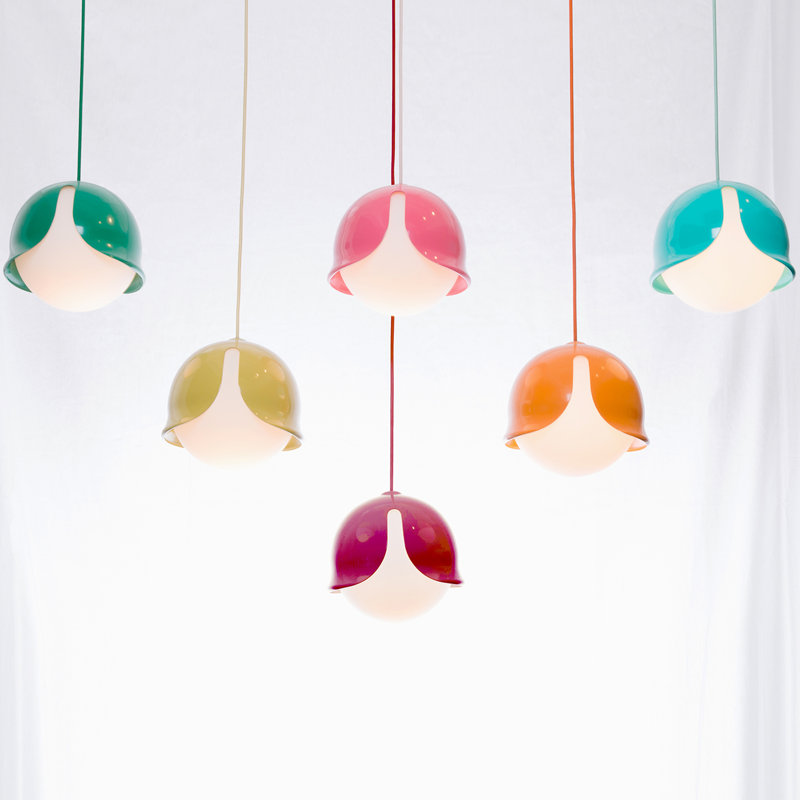 Snowdrop 1 - Light Pendant, Purple