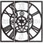 Alminus Metal Wall Clock