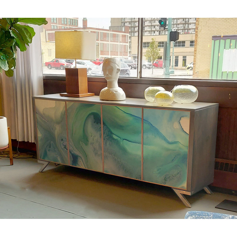 Lake Shore 84'' Solid Wood Sideboard