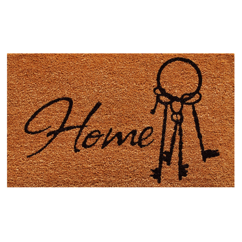 Clés de maison 29 po x 17 po tapis de porte extérieur antidérapant