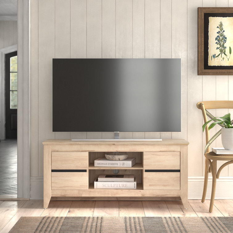 MUEBLE PARA TELEVISION GINGER MARC Color naturale y bocamina