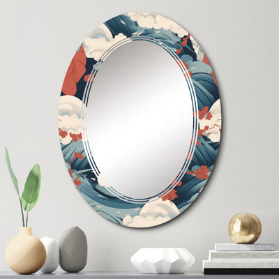 Luxevia - Miroir mural moderne ovale