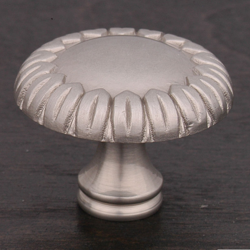 Poignée champignon avec pétales End CK Series, Grand, Nickel satiné