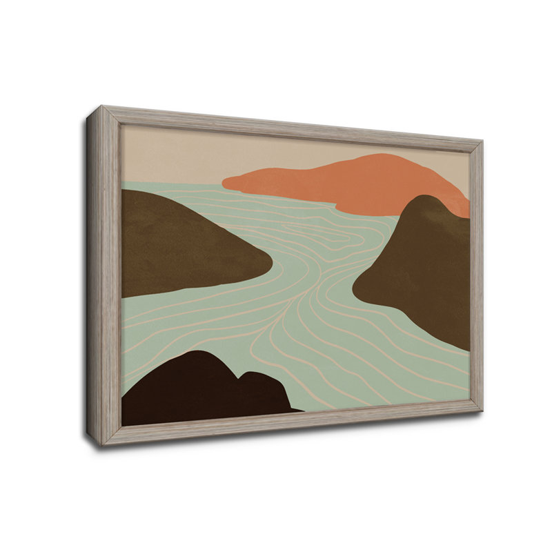 «Summer Nomad II» par ChiChi Decor - impression encadrée, H 12 po x l 16 po x P 0,75 po