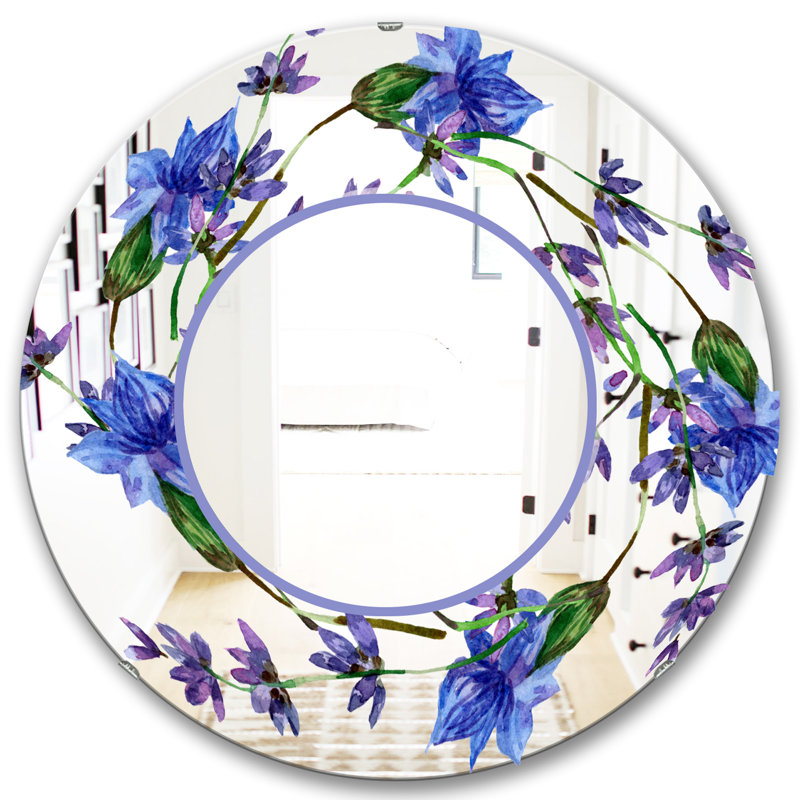 Miroir décoratif sans cadre, H 23,6 po x l 23,6 po