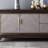 Design sense light luxury solid wood TV cabinet
