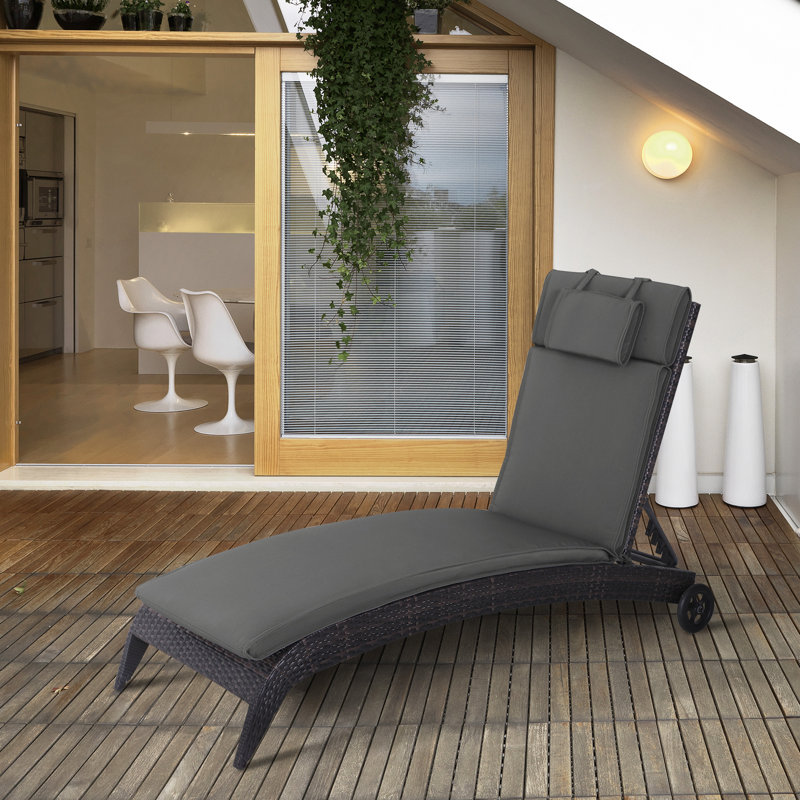 Garden Seat/Back Cushion, Grey