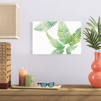 «Ferns II» par Chris Paschke, reproduction d'art sur toile tendue