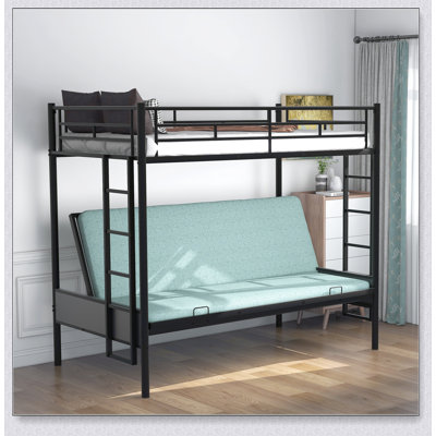 Twin Over Full Metal Bunk Bed, Multi-Function