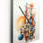 Cubism Art Tower I - Abstract Modern Wall Clock-99630828