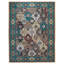 4X6 Green Machine Washable Area Rug with Built-in Padding and Non-Slip Backing-1826091196
