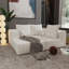 Canapé d'angle, canapé modulaire, canapé-lit, canapé-lit, fabriqué en éponge haute densité et tissu moelleux doux, avec plusieurs combinaisons disponibles (gris)-1821483686
