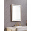 Miroir mural de salle de bain à DEL avec antibuée et éclairage réglable